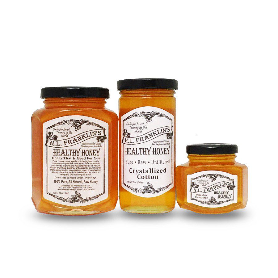 Crystallized Cotton H.L. FRANKLIN'S HEALTHY HONEY