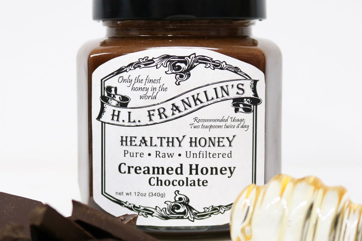 Chocolate Creamed Honey H.L. FRANKLIN'S HEALTHY HONEY