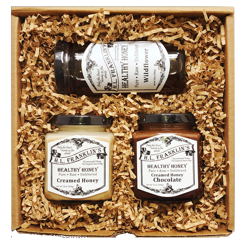 Honey Gift Box X - H.L. FRANKLIN'S HEALTHY HONEY